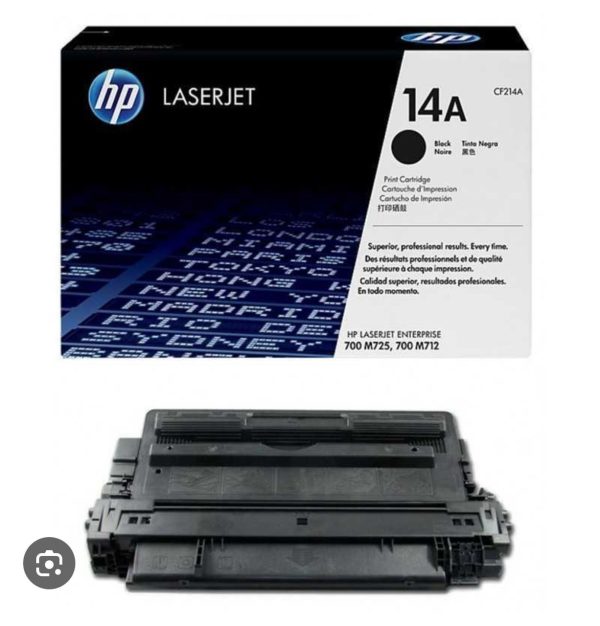 CARTOUCHE LASER HP14A SERIE CF214A