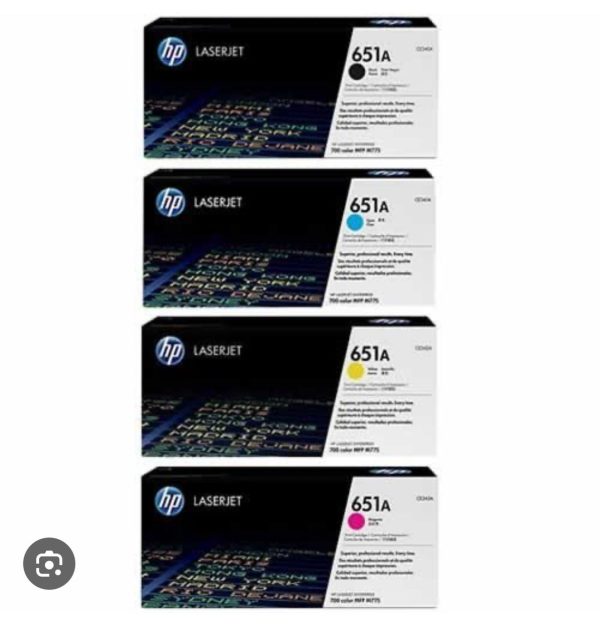 CARTOUCHE LASER HP 651A SERIE CE340A