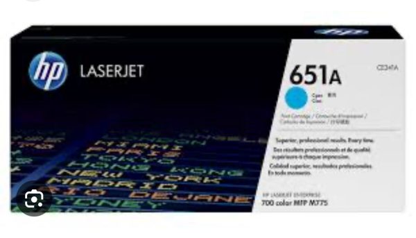 CARTOUCHE LASER HP 651A SERIE CE340A – Image 4