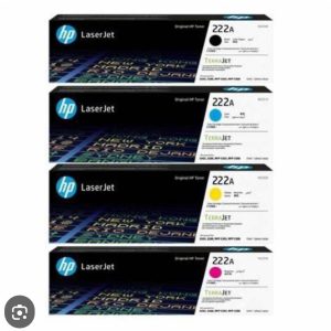 cartouche laser hp222A noir et couleur